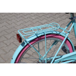 Dámsky retro bicykel 26" Lavida 1-prevodový modrá ružové kolesá
